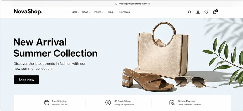 NovaShop WooCommerce Theme